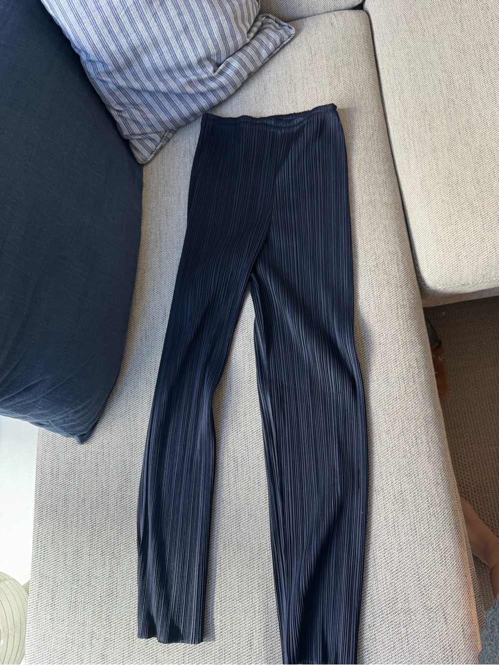 Issey Miyake Pleats Please Straight Leg Trousers - Picture 1 of 3